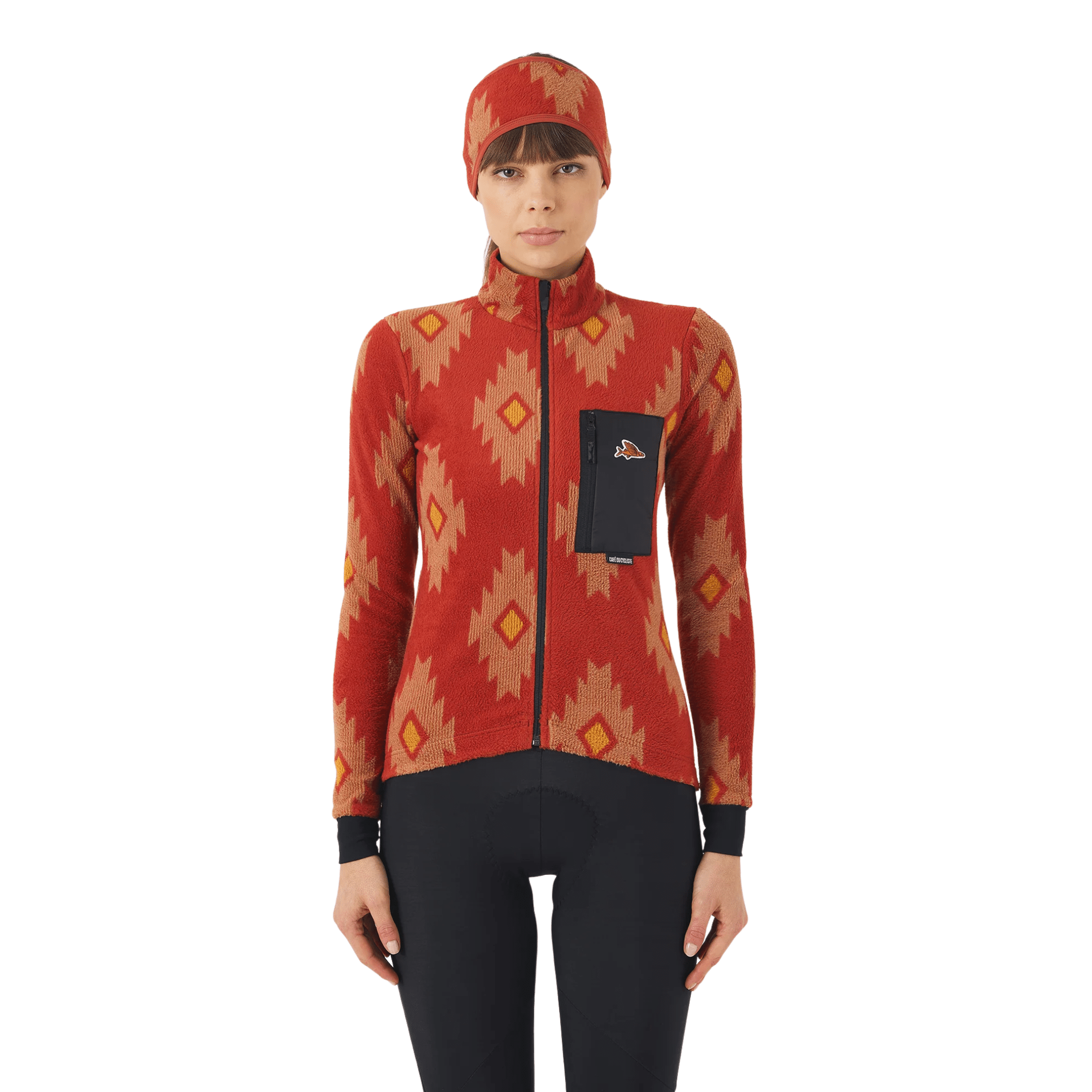 Café du Cycliste Women's Solange LS Jersey Apparel - Clothing - Women's Jerseys - Road