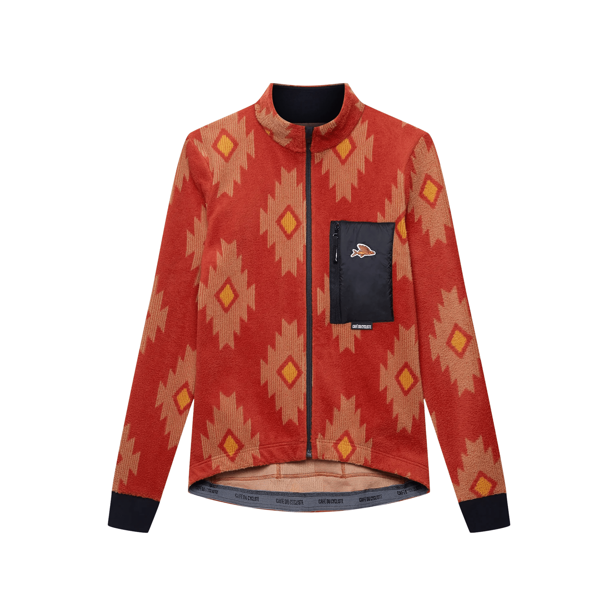 Café du Cycliste Women's Solange LS Jersey Clay Sandstone / XXS Apparel - Clothing - Women's Jerseys - Road
