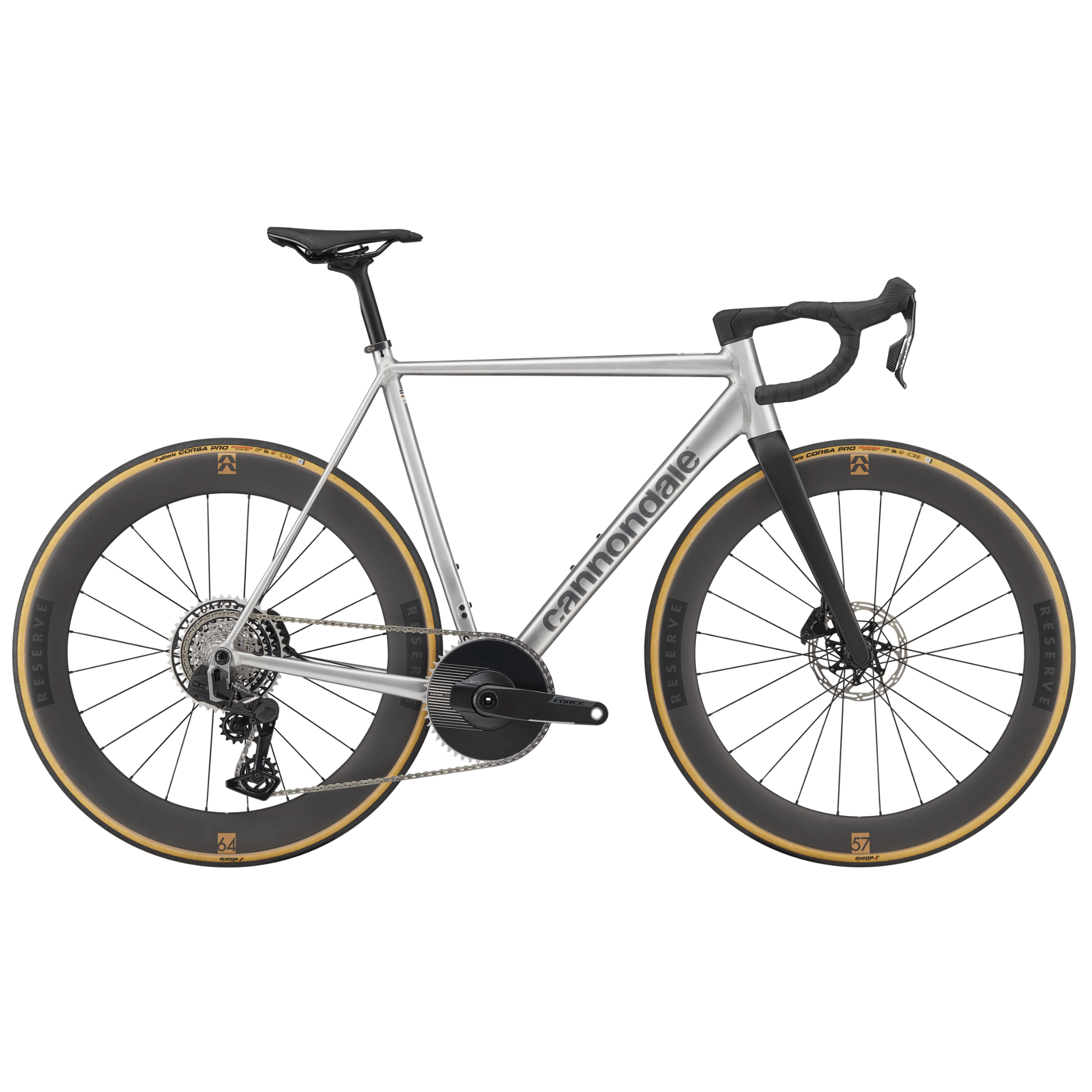 Cannondale CAAD14 1 Force AXS Raw / 48 Bikes - Road