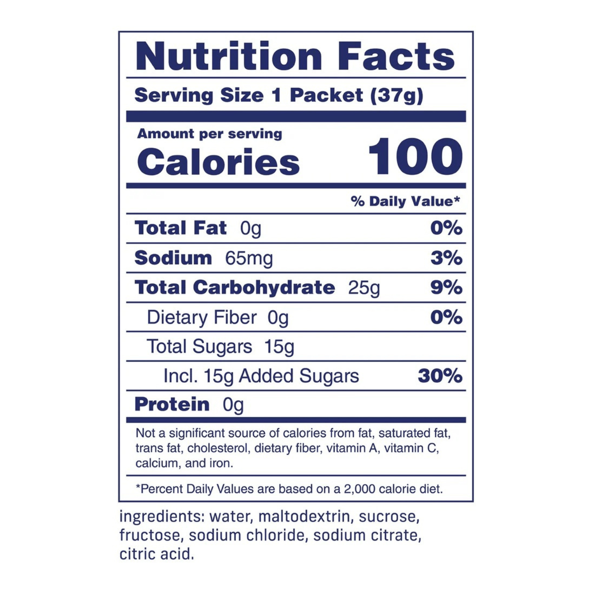 Carbs Fuel Original 25g Energy Gel Box of 24 Other - Nutrition - Gels