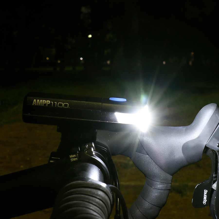 CatEye AMPP 1100 CatEye, AMPP 1100, Light, Front, Black Lights