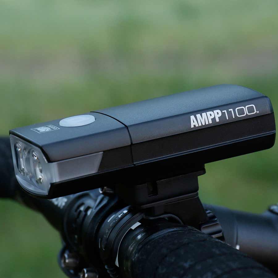 CatEye AMPP 1100 CatEye, AMPP 1100, Light, Front, Black Lights