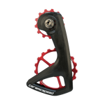 CeramicSpeed OSPW RS 5-Spoke for Shimano 9250/8150 Red Parts - Pulley Wheels