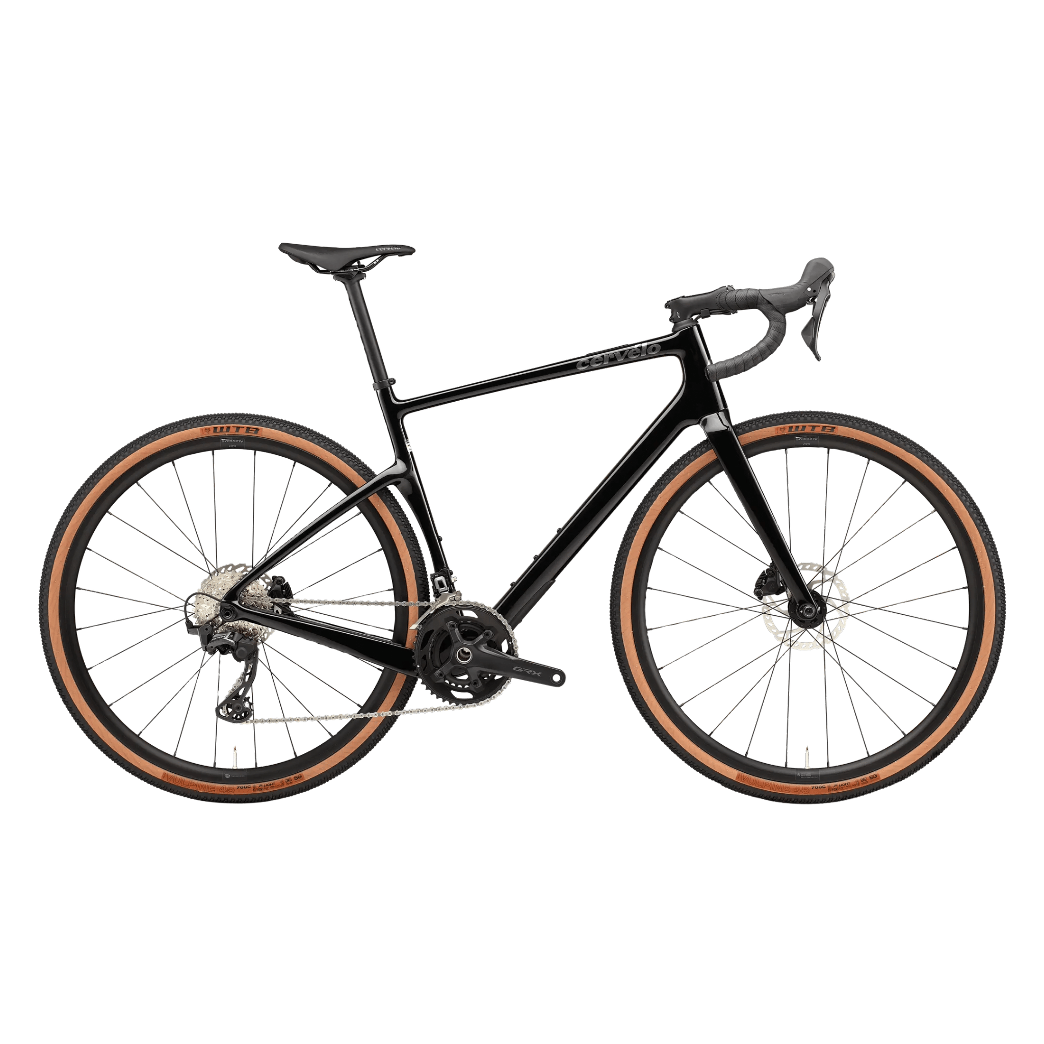 Cervélo Áspero GRX 610 Black/Charcoal / 48 Bikes - Gravel