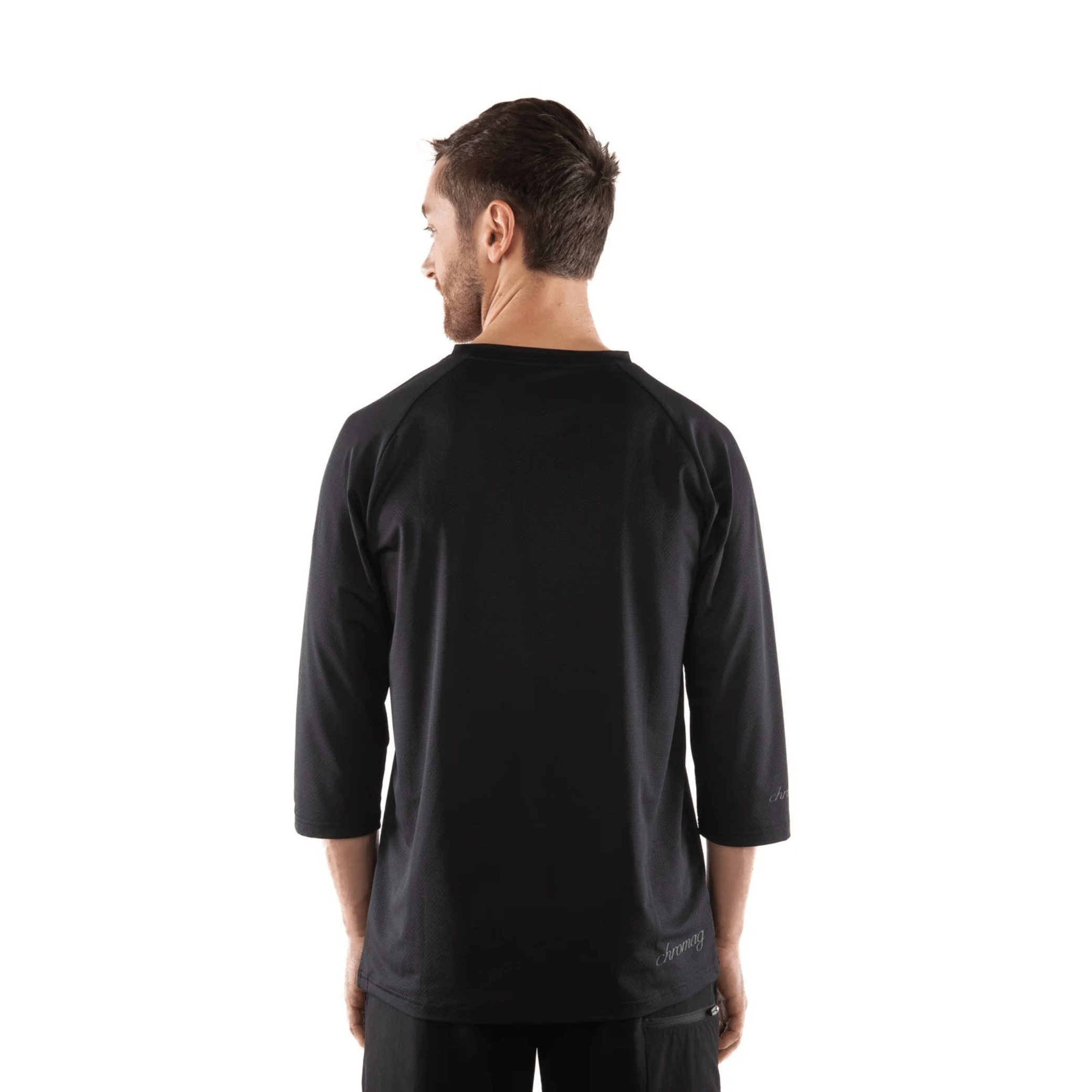 Chromag Apparel Mission Jersey Men's Reflect Black Apparel - Clothing - Men's Jerseys - Mountain