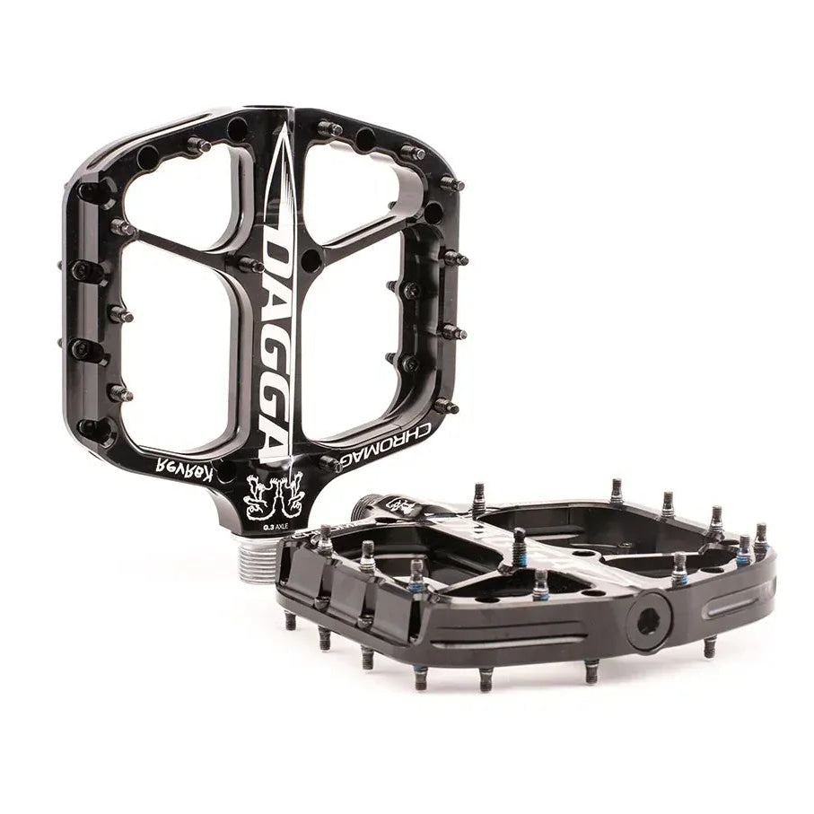 Chromag Dagga Pedal Black Parts - Pedals - Mountain - Flats