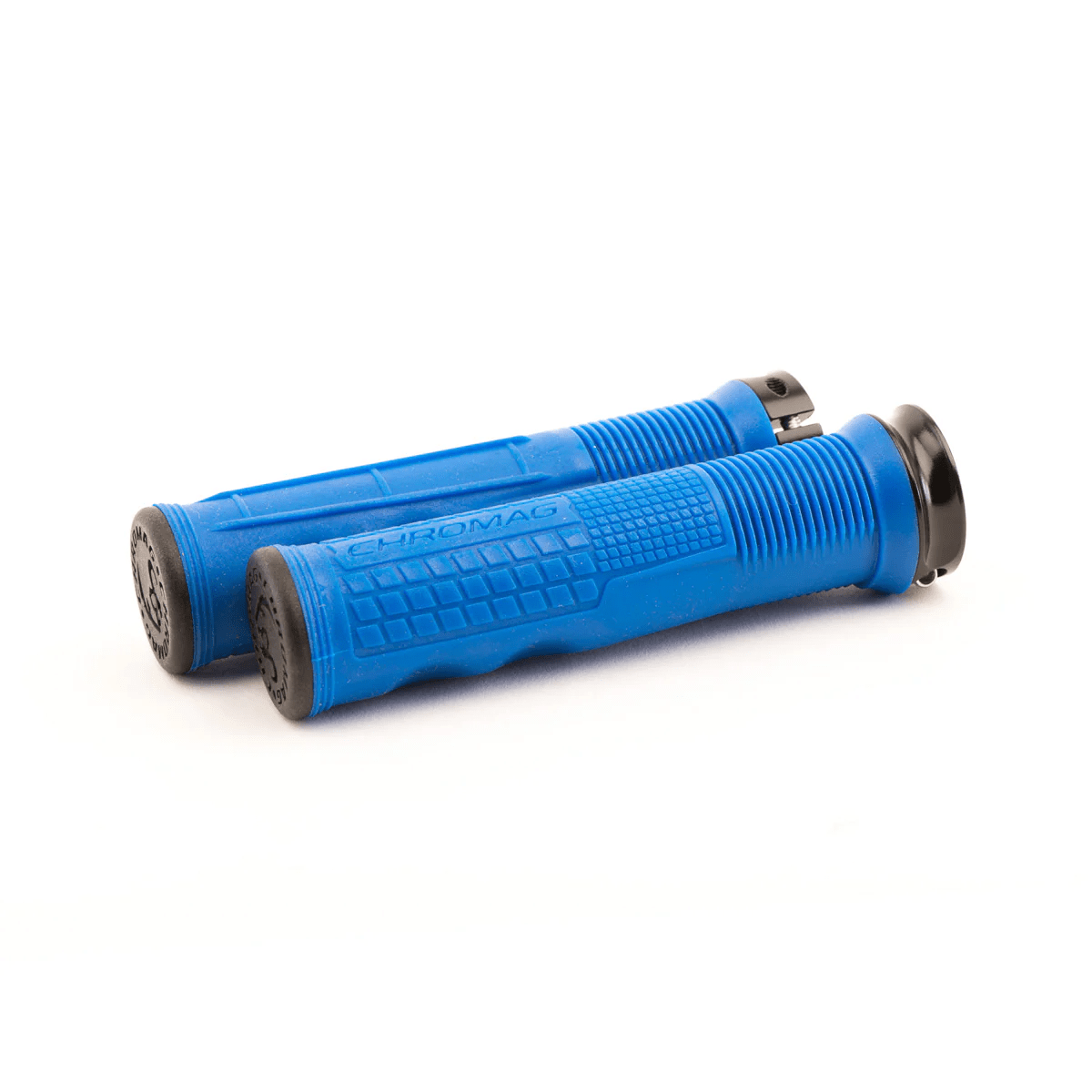 Chromag Format Grips Blue Parts - Handlebar Grips