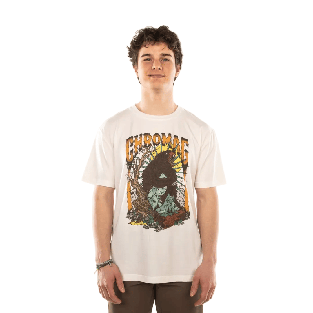 Chromag Key Tee Creature White / S Apparel - Clothing - Men's Jerseys - Technical T-Shirts