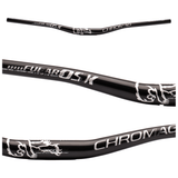 Chromag OSX LTD Handlebars 31.8mm clamp 25mm rise / 800mm width / Black/Silver Parts - Handlebars - Flat