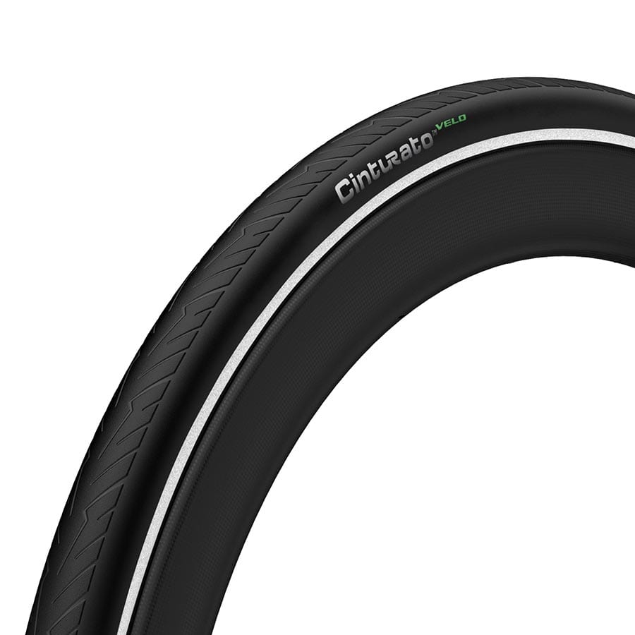 Cinturato Velo TLR Reflective Pirelli, Cinturato Velo TLR Reflective, Road Tire, 700x32C, Folding, Tubeless Ready, SmartNET Silica, ArmourTech, 60TPI, Black Road Tires