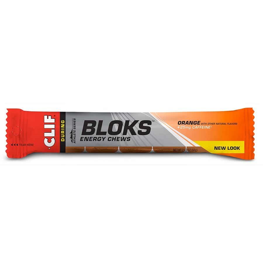 CLIF BLOKS Energy Chews Box of 18 Orange Other - Nutrition - Gummies