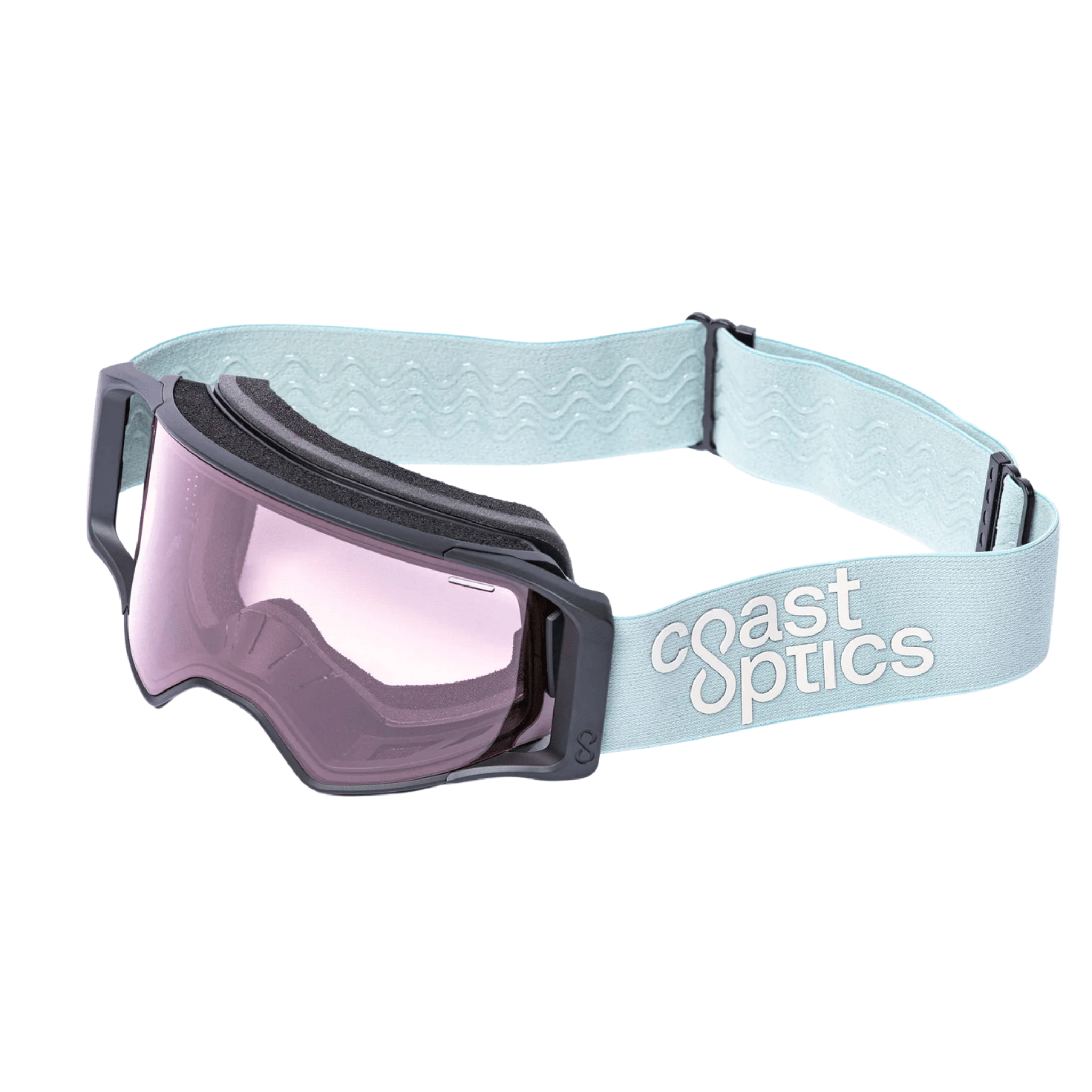Coast Optics Alta 2 Goggle Black / Glacier / Pink Crystal + Clear Lens Apparel - Apparel Accessories - Goggles
