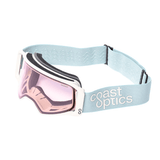 Coast Optics Alta 2 Goggle Driftwood / Glacier / Pink Crystal + Clear Lens Apparel - Apparel Accessories - Goggles