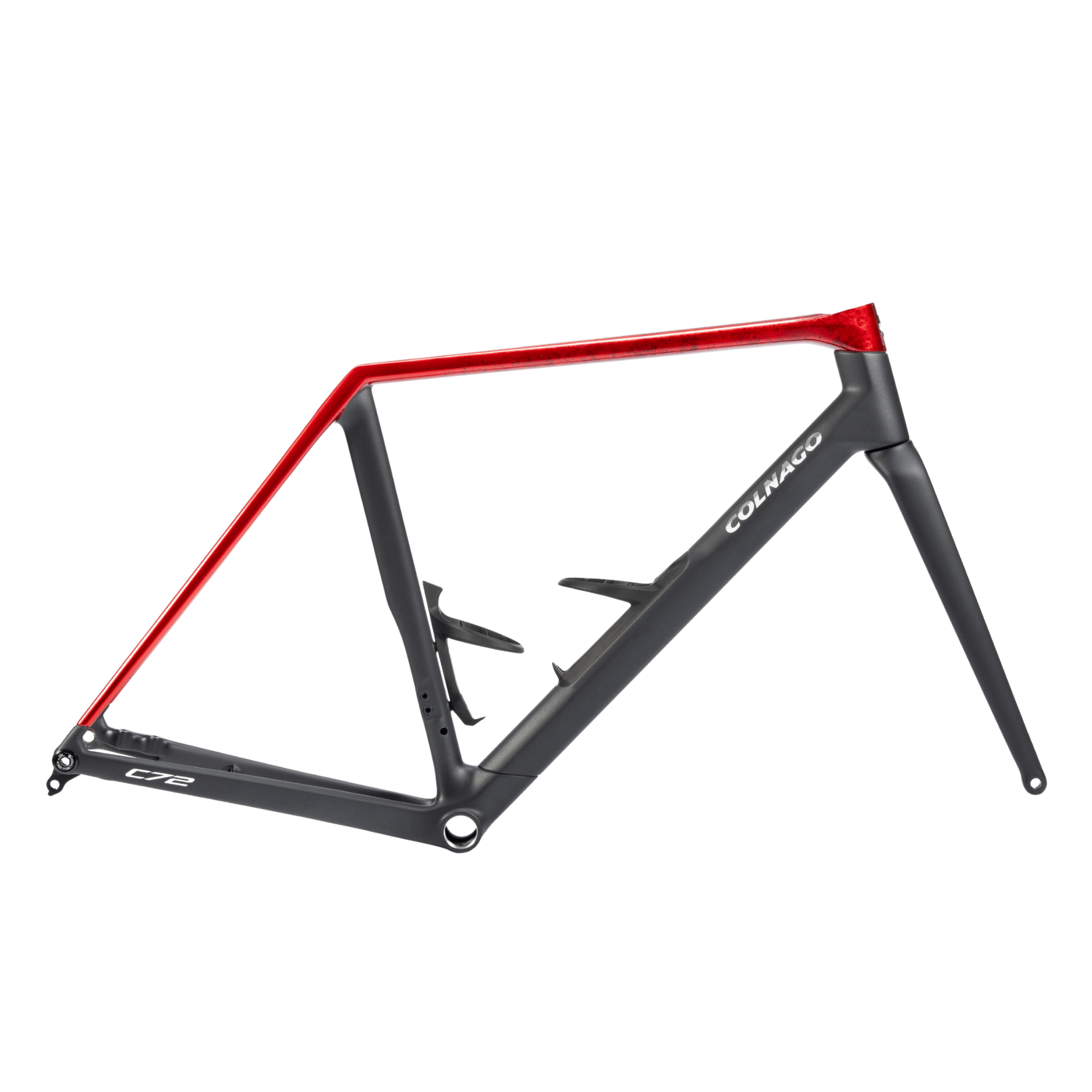 Colnago C72 Frameset Black/Red (HFRD) / 420 Bikes - Frames - Road