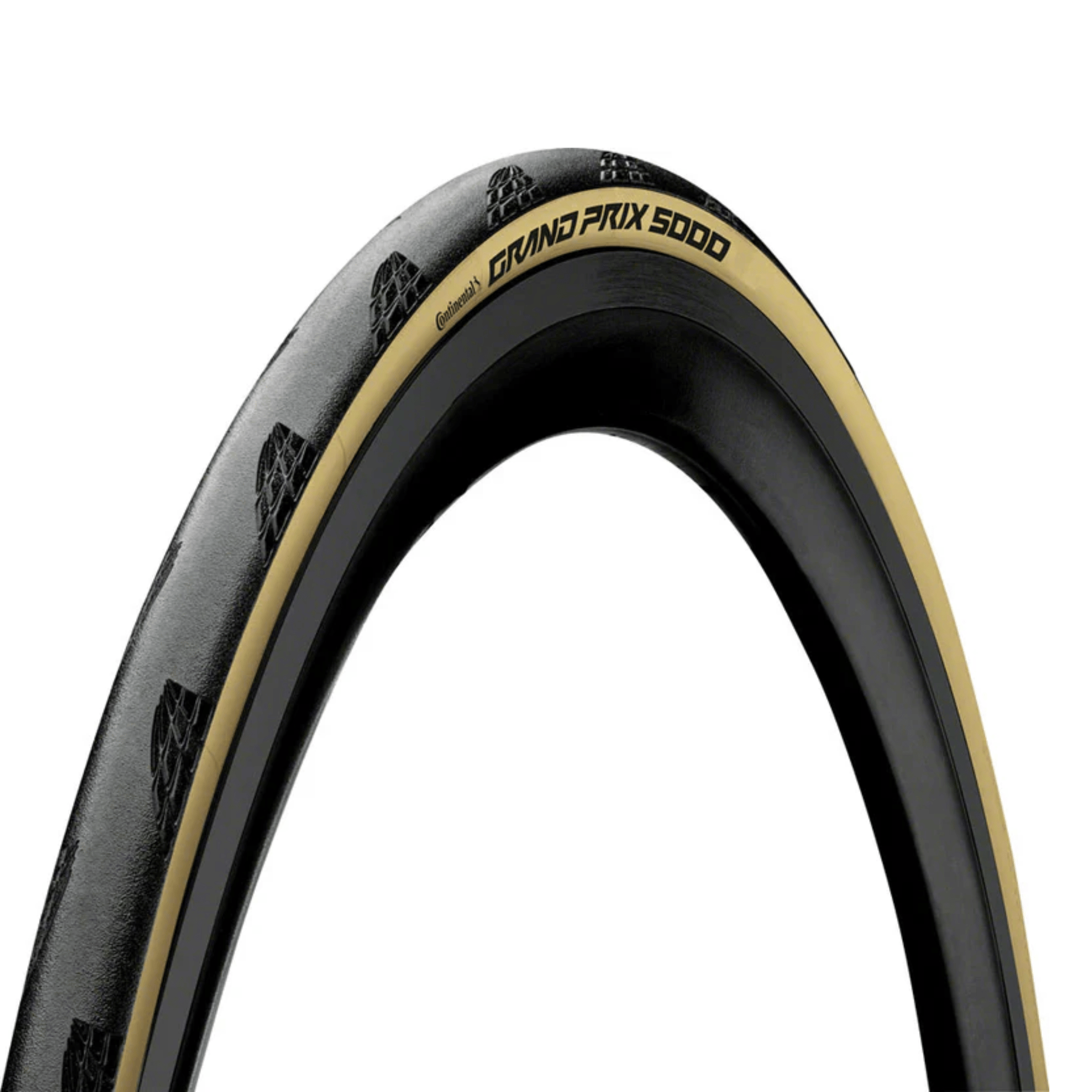 Continental Grand Prix 5000 Tire Black/Cream / 700c x 25mm Parts - Tires - Road
