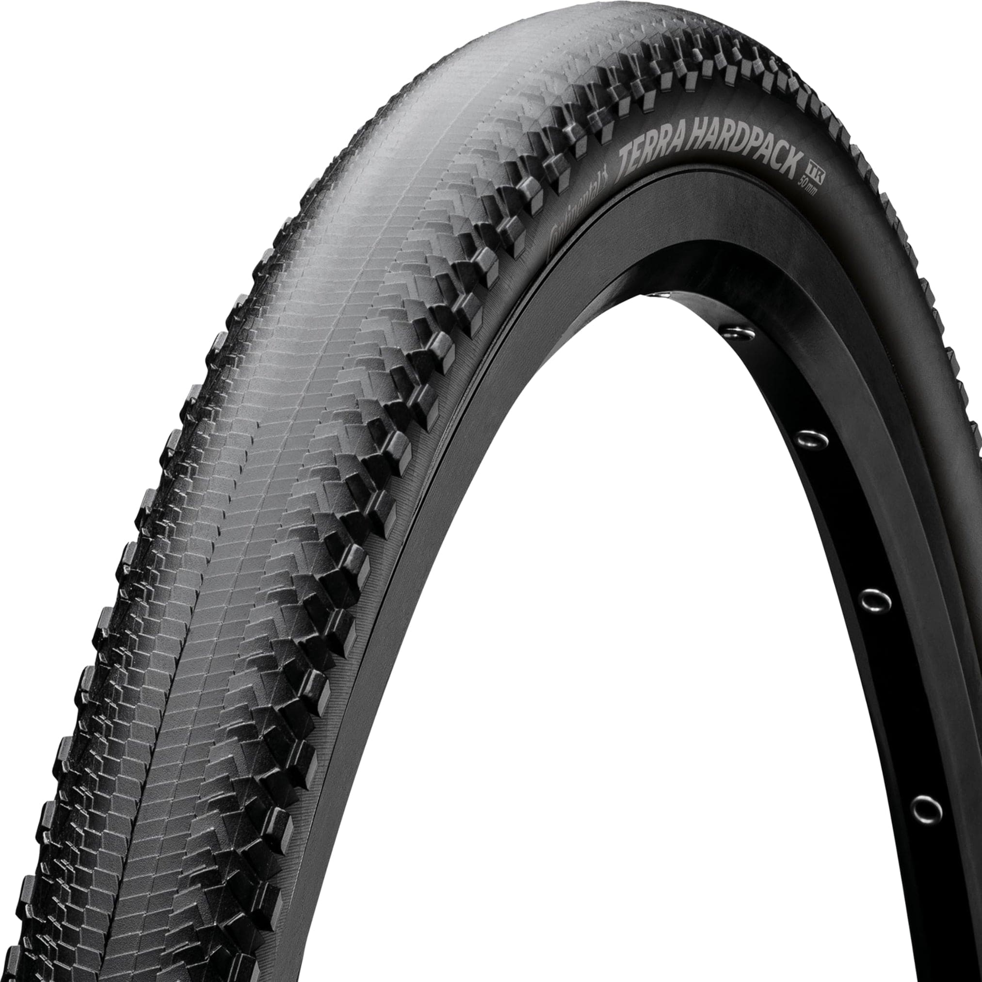 Continental Terra Hardpack Tire Black / 700c x 50mm Parts - Tires - Gravel