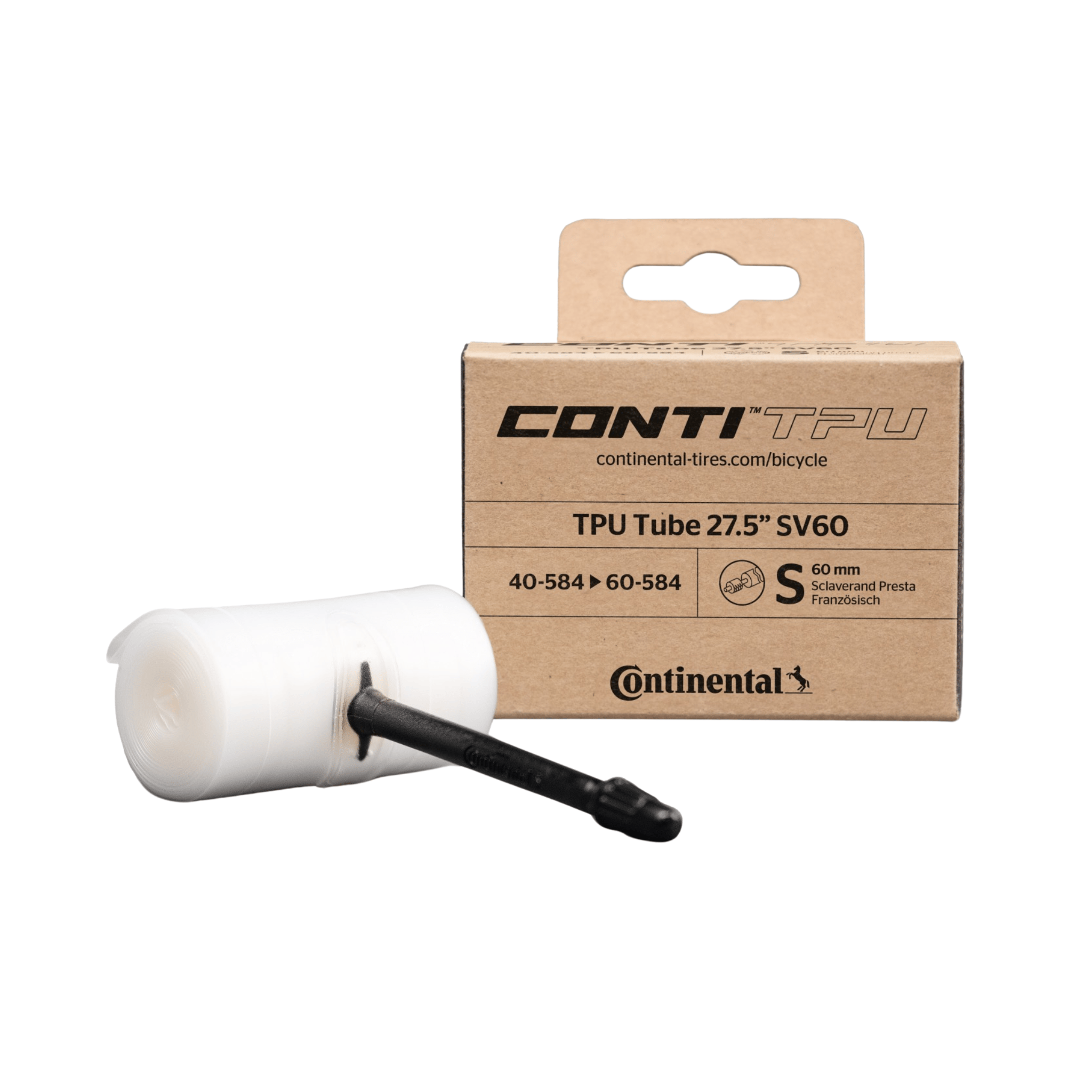 Continental TPU Tube PV 700x23-35 60mm Parts - Tubes