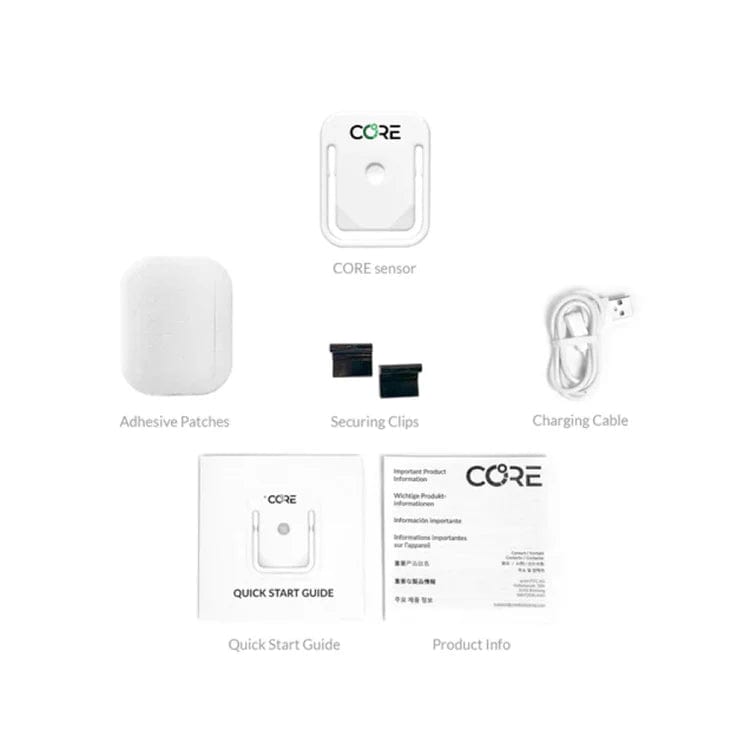 CORE Body Temperature Sensor Accessories - Performance Monitors