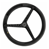 Corima FR 3 Spoke Disc WS TT Clincher Wheel Matte Black Parts - Wheels - Road