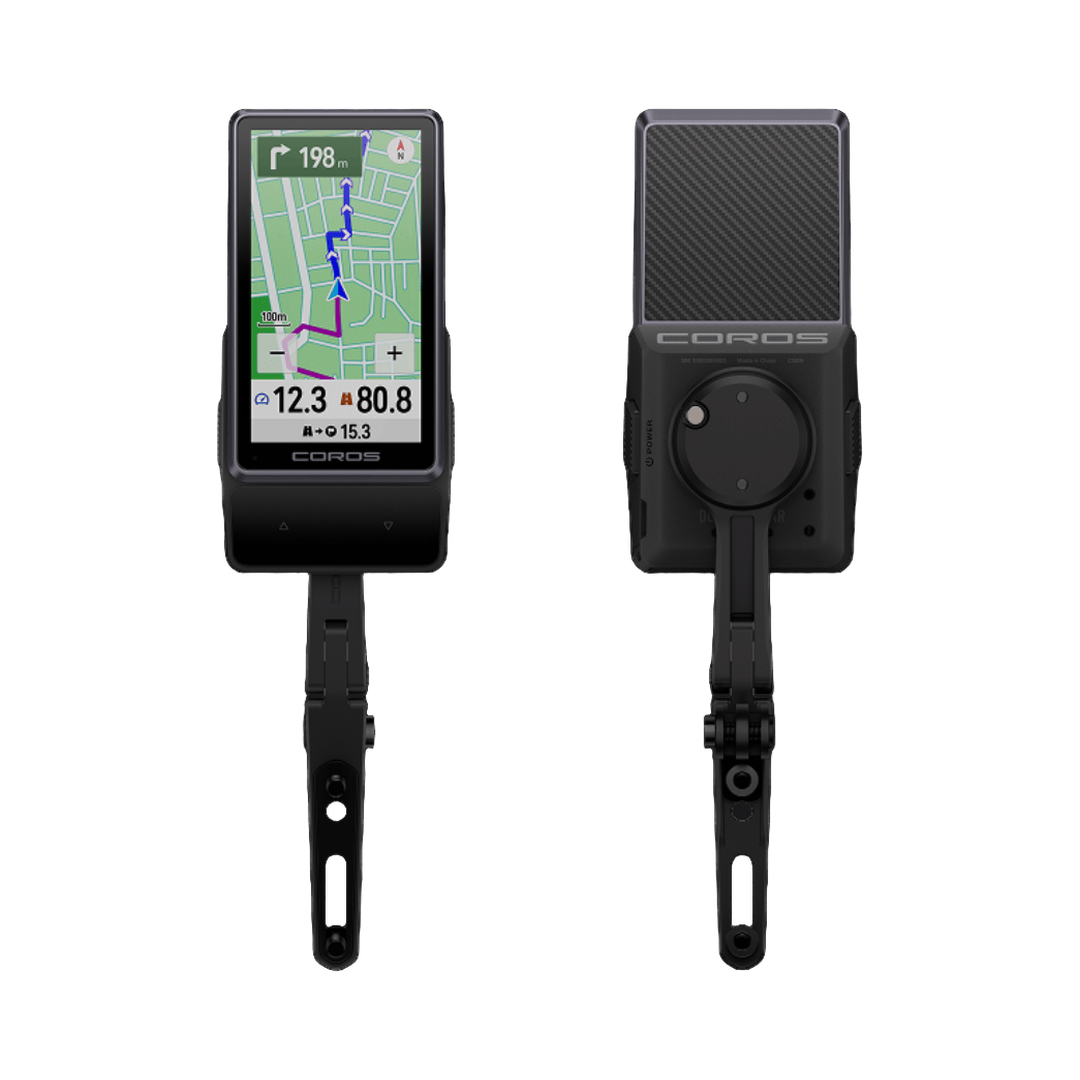 COROS DURA 2 Solar GPS Bike Computer w/Mount Aluminum Out-Front Accessories - Computers