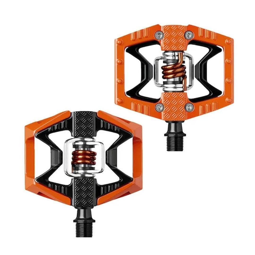 Crankbrothers Doubleshot 2 Pedal Orange/Black Parts - Pedals - Mountain - Clipless