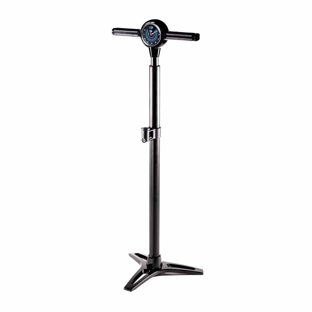 Crankbrothers Klic Floor Pump with Analog Gauge Midnight Black Accessories - Pumps