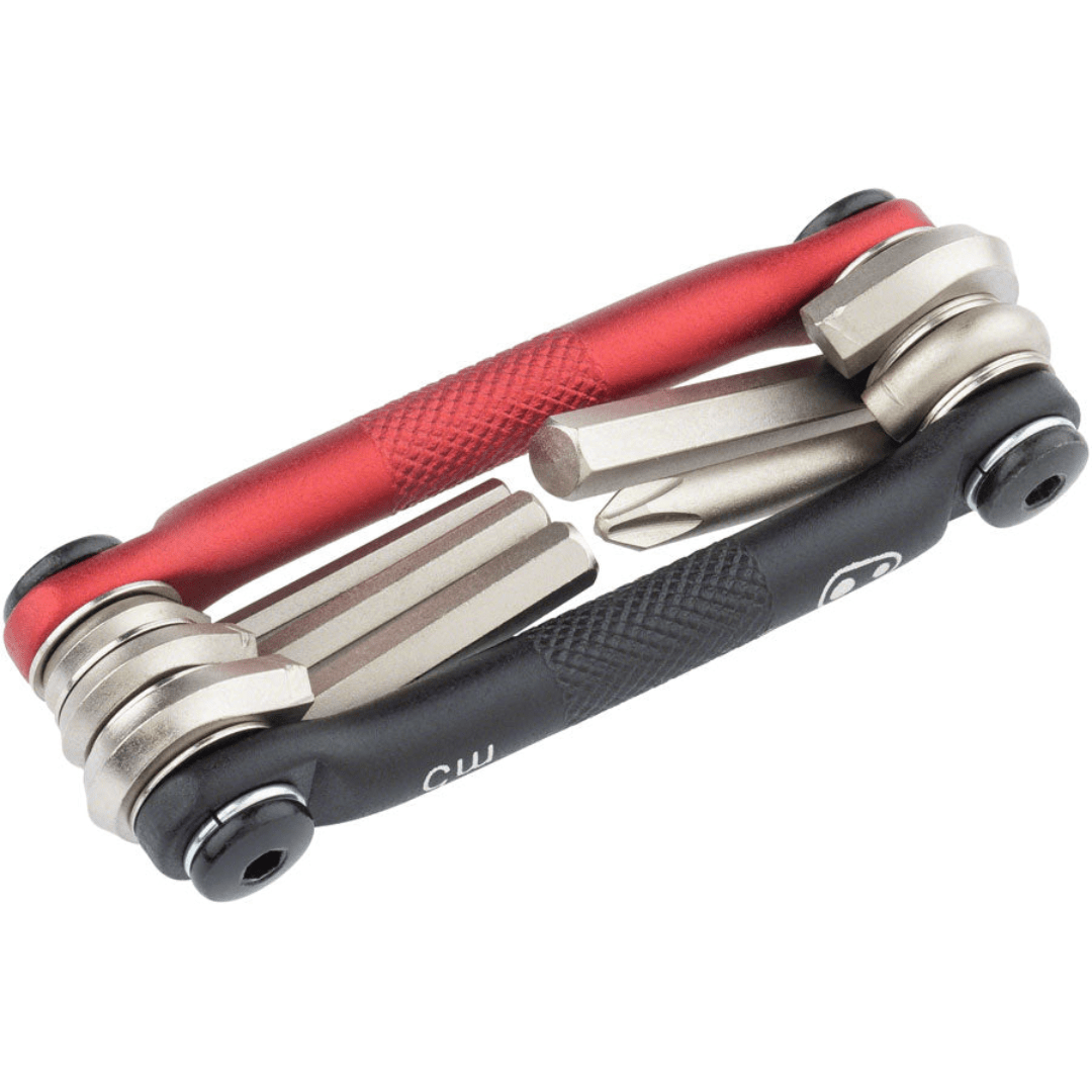 Crankbrothers M5 Tool Matte Black/Red Accessories - Tools - Multi-Tools