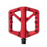 Crankbrothers Stamp 1 Pedal Red / Small Parts - Pedals - Mountain - Flats