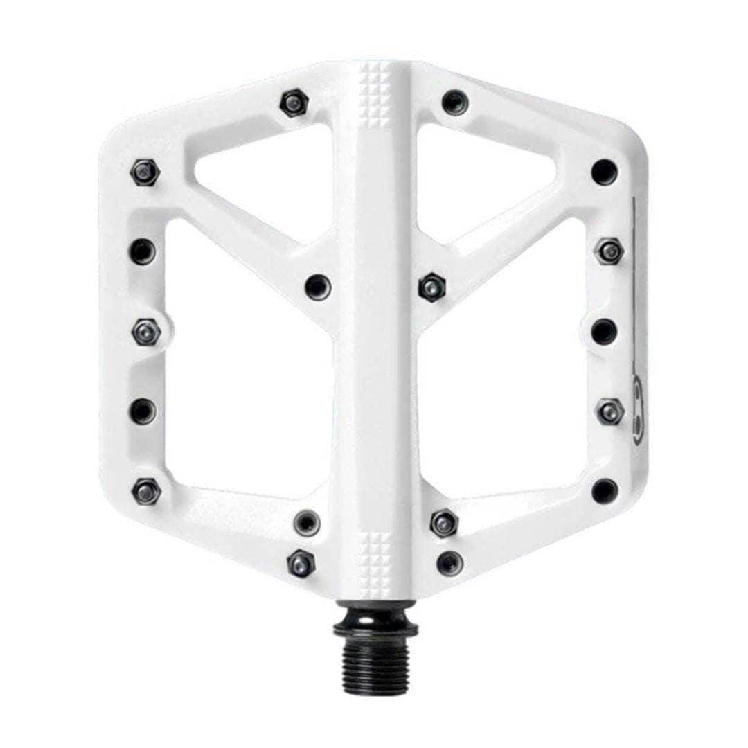 Crankbrothers Stamp 1 Pedal White/Black / Small Parts - Pedals - Mountain - Flats