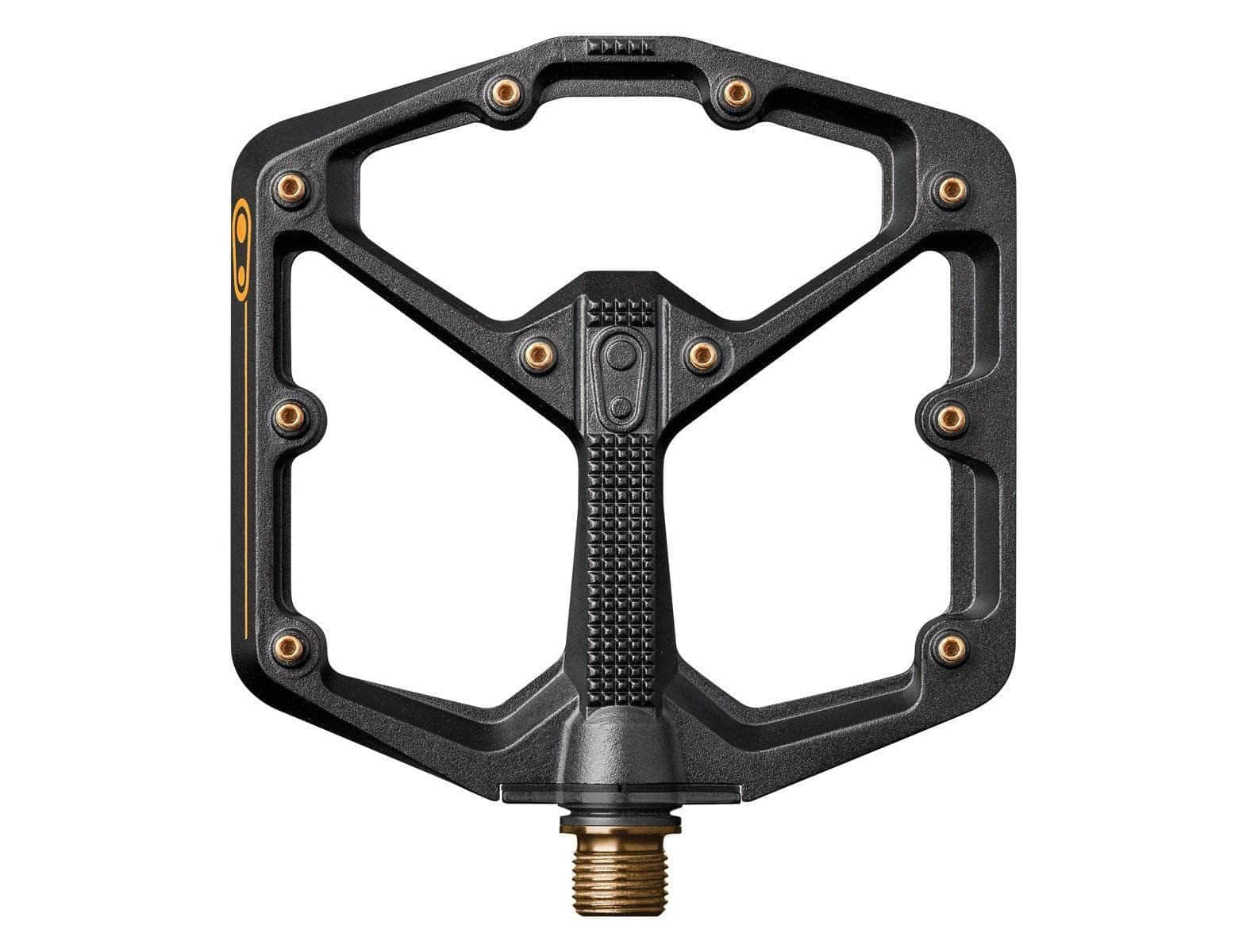 Crankbrothers Stamp 11 Pedal Black/Gold / Large Parts - Pedals - Mountain - Flats