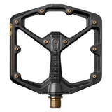 Crankbrothers Stamp 11 Pedal Black/Gold / Large Parts - Pedals - Mountain - Flats