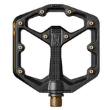 Crankbrothers Stamp 11 Pedal Black/Gold / Small Parts - Pedals - Mountain - Flats