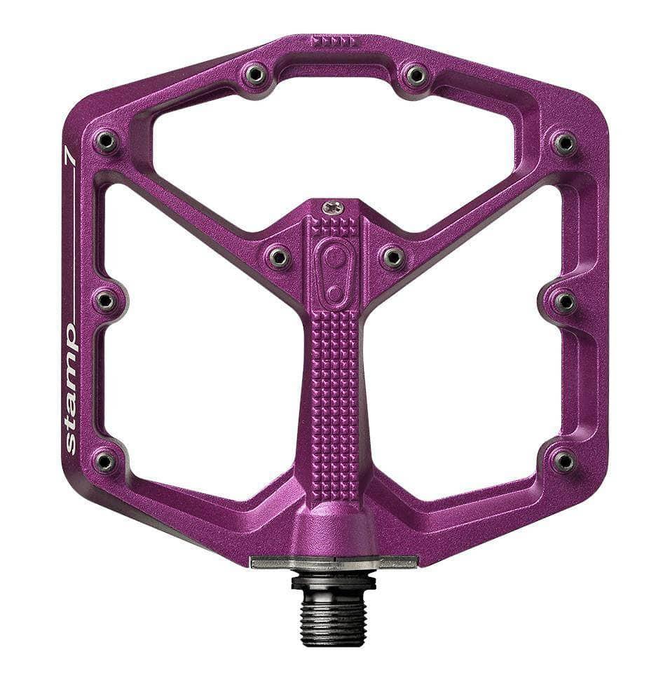 Crankbrothers Stamp 7 Pedal Purple / Large Parts - Pedals - Mountain - Flats