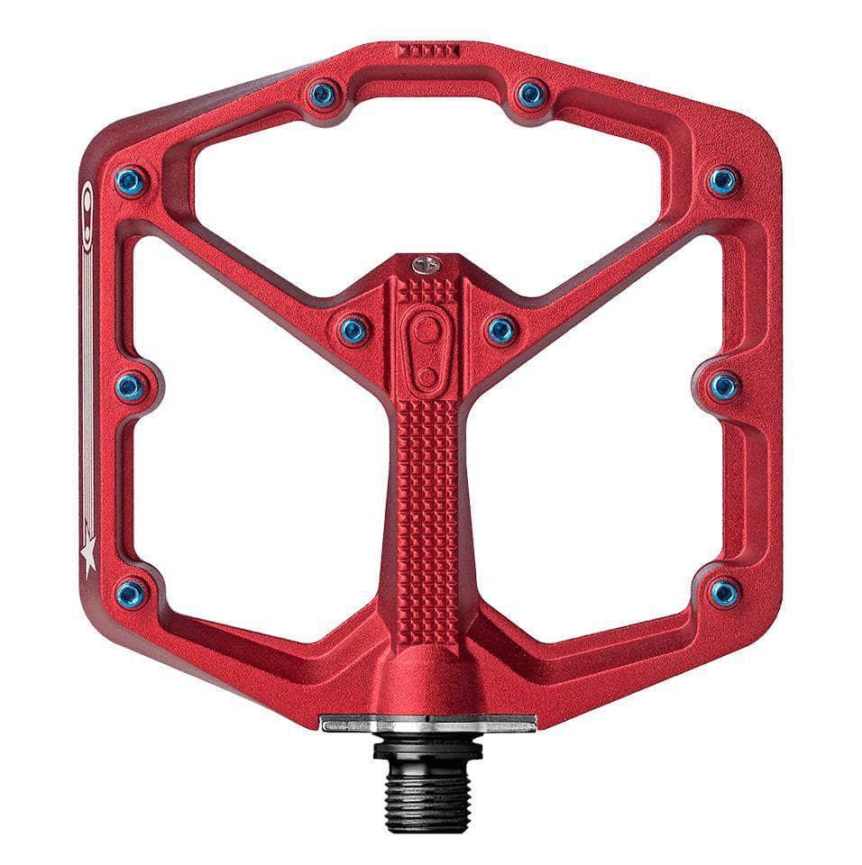 Crankbrothers Stamp 7 Pedal Red / Large Parts - Pedals - Mountain - Flats