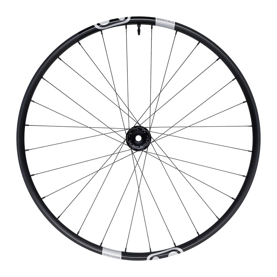 Crankbrothers Synthesis Alloy 2.0 Enduro Front, 29'' / 622, i9 1/1, Holes: 28, 15mm TA, 110mm, Disc IS 6-bolt, Black Wheels