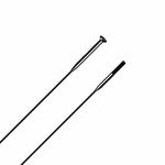 CX-Ray Black Straight Pull Sapim, CX-Ray, Spokes, Bladed Straight Pull, Black, 2.0, Length: 310mm, No threads, Cut to size, Pack of 100 Spokes