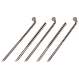 CX-Ray Silver J-Bend Sapim, CX-Ray, Spokes, Bladed J-Bend, Silver, 2.0, Length: 310mm, No threads, Cut to size, Pack of 100 Spokes