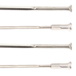 CX-Ray Silver Straight Pull 272, 20pcs Spokes