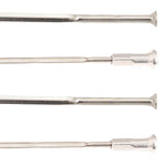 CX-Ray Silver Straight Pull 290, 20pcs Spokes