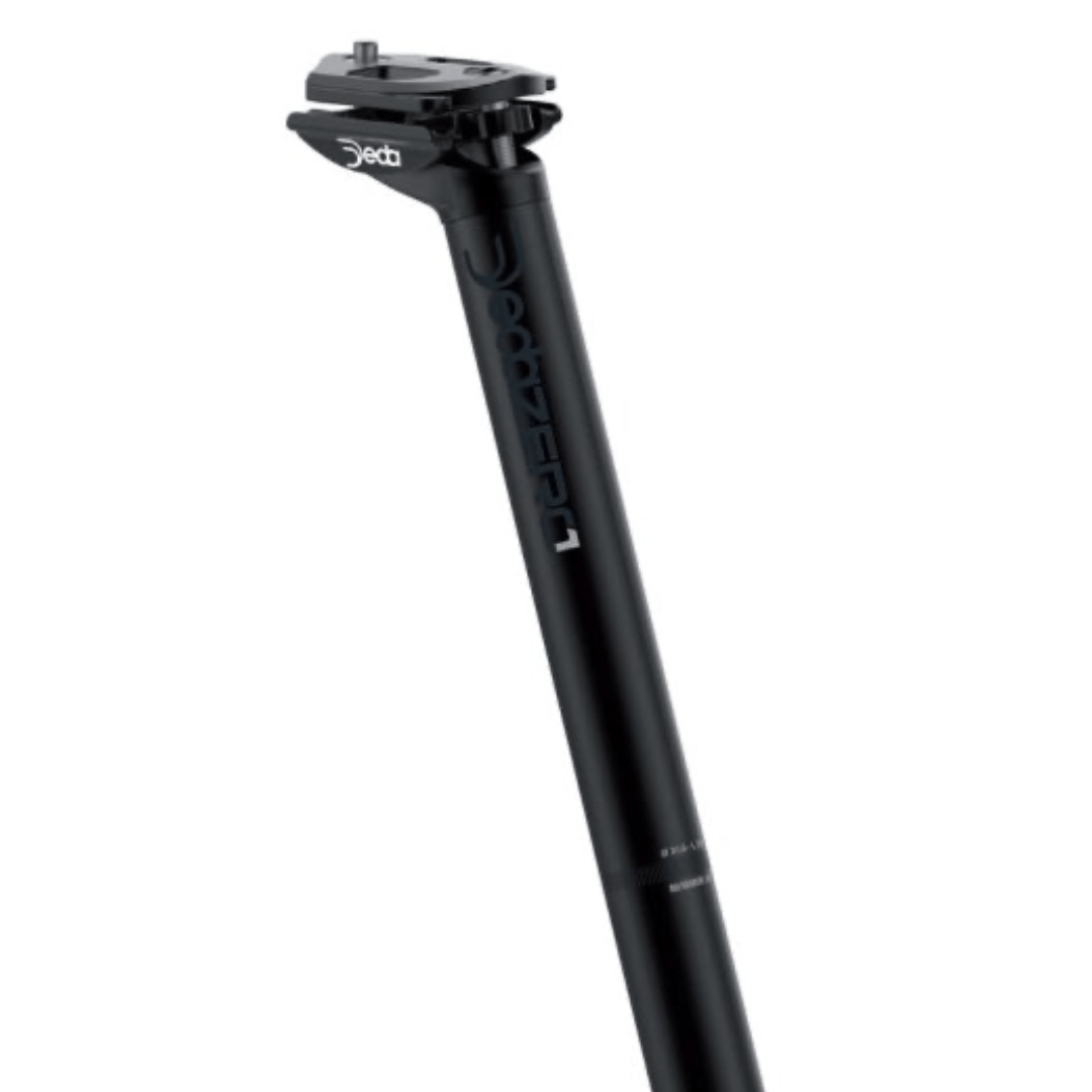 Deda Zero1 Black on Black Seatpost 27.2 mm diameter Parts - Seatposts - Rigid