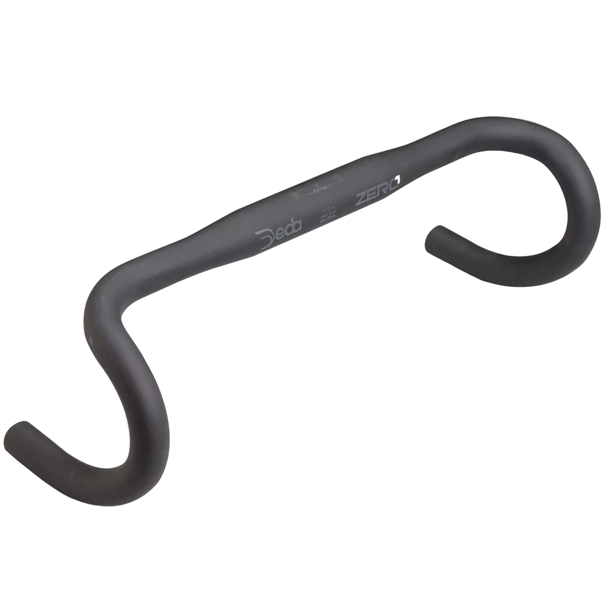Deda Zero1 Handlebar Black on Black / 38 Parts - Handlebars - Drop