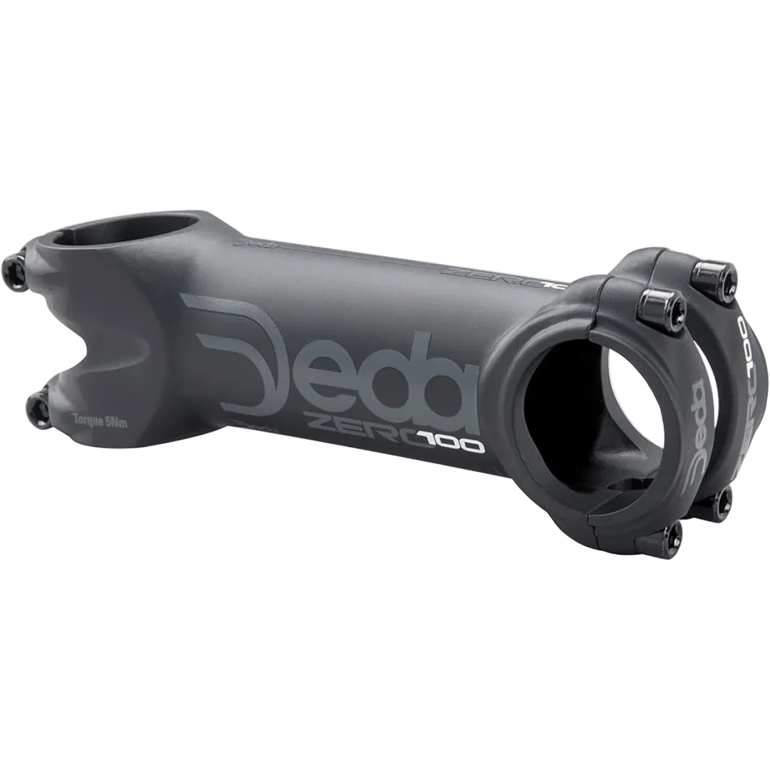 Deda Zero100 31.8mm Stem Black on Black / 120mm Parts - Stems