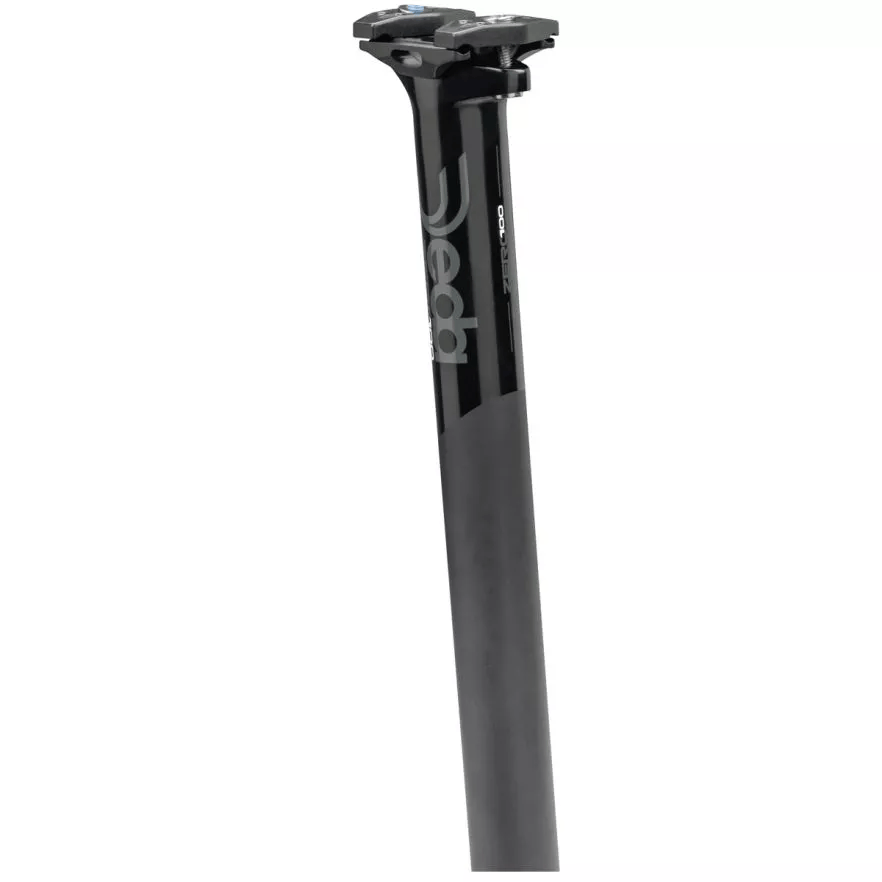 Deda Zero100 Black on Black Seatpost 0mm Setback / 27.2mm Parts - Seatposts - Rigid