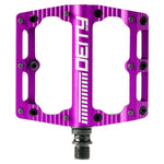 Deity Black Kat Aluminium body, Cr-Mo axle, 100mm x 100mm, Purple Platform Pedals