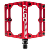 Deity Black Kat Body: Aluminum, Spindle: Cr-Mo, 9/16'', Red, Pair Platform Pedals