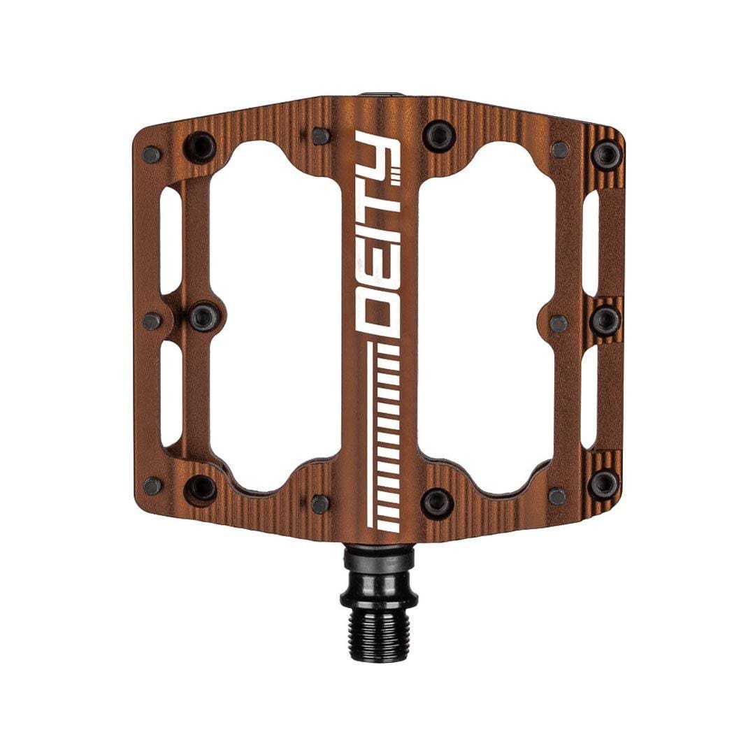 Deity Black Kat Pedals Bronze Platform Pedals