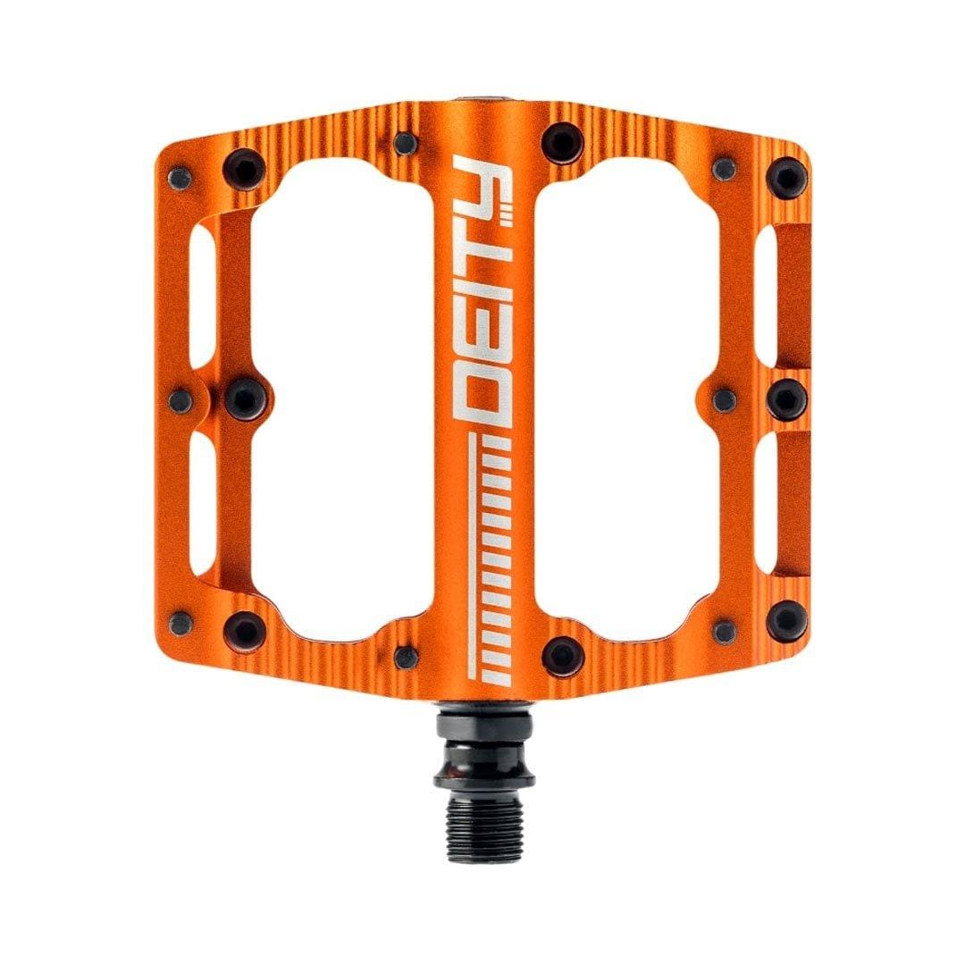 Deity Black Kat Pedals Orange Platform Pedals