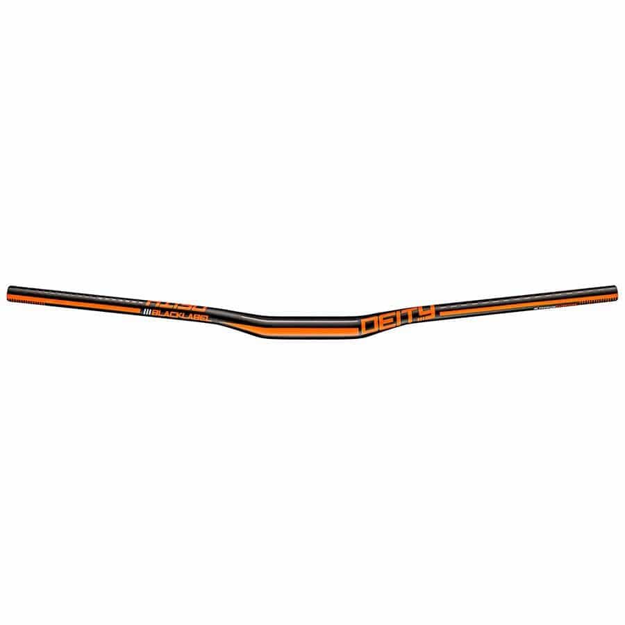 Deity Black Label 15 Orange MTB Handlebars