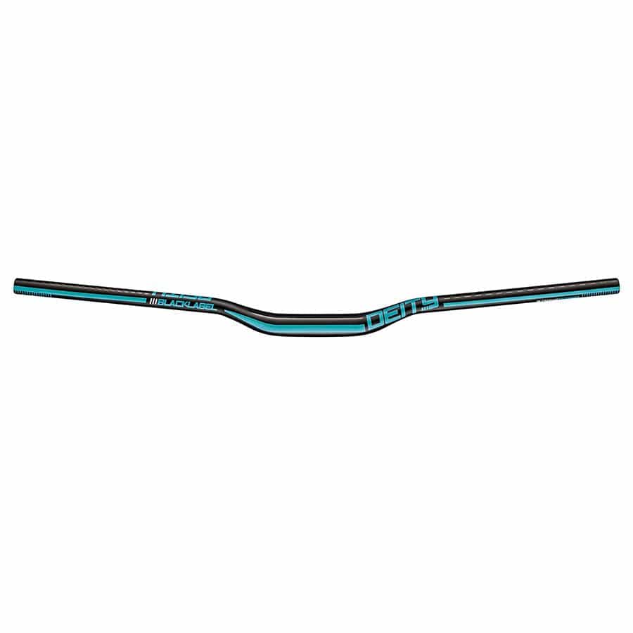 Deity Black Label 25 , MTB Handlebar, Diameter: 31.8mm, 800mm, Rise: 25mm, Turquoise MTB Handlebars