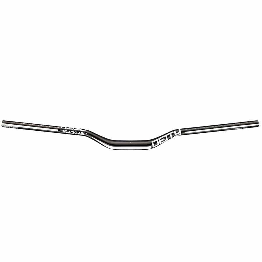 Deity Black Label 38 Deity, Black Label, MTB Handlebar, Diameter: 31.8mm, 800mm, Rise: 38mm, White Parts - Handlebars - Flat
